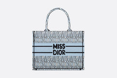 Medium Miss Book Tote Blue