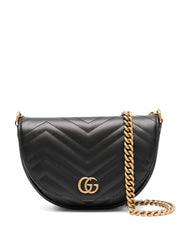 Marmont moon cross body bag (Black)