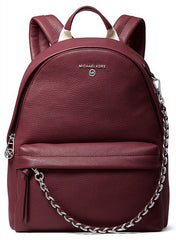Premium Backpack with zip compartments (Maroon )