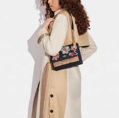 Klare Floral Sling Bag (Black)