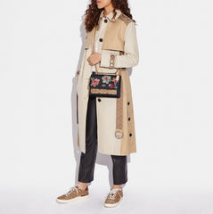 Klare Floral Sling Bag (Black)