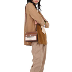 Horseferry Pocket Cross Body Bag With OG Box Dust Bag (Brown-205)