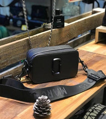 Crossbody Bag With 2 Belts OG Box & Dust Bag (All Black - 170)