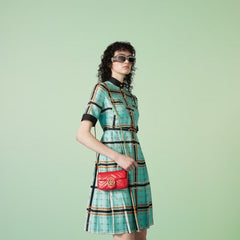 Mini GG Marmont Matelasse Shoulder Bag With OG Box & Dust Bag (Red-910)