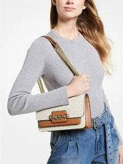 Heather Shoulder and Sling Bag(Beige )