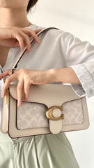 Shoulder Bag With OG Box & Dust Bag (Printed_White-848)