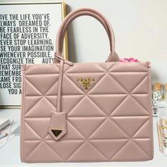 Symbole Large Tote Bag With Dust Bag (Pink-404)