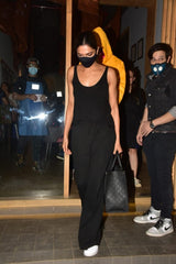 Large Tote – Premium Black Leather with Dust Bag