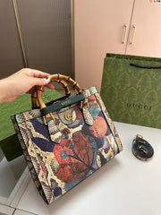 Python Premium Tote Bag With OG Magnetic Box & Dust Bag (Python-531)