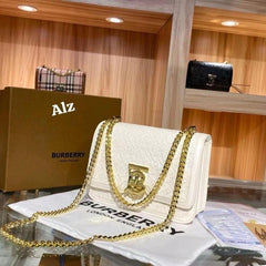 Shoulder Bag With OG Box & Dust Bag (White-347)