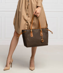 Signature Logo Tote Bag (Brown )