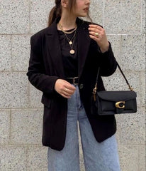 Sling and Shoulder Bag With OG Box & Dust Bag (Black-243)
