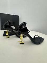 Opyum Heels With OG Box & Carry Bag (Black Gold - 868)