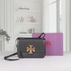 Premium Quality Shoulder Bag With OG Magnetic Box & Dust Bag (Denim Black - 1133)