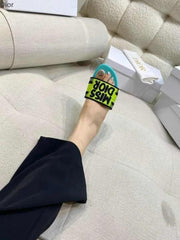 Premium Dway Slide With OG Box & Carry Bag (Yellow_Green-1062)