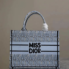 Medium Miss Book Tote Blue