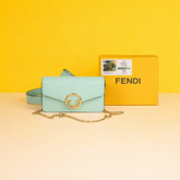 Street Style Sling Waist Bag With OG Box & Dust Bag (Green-813)