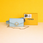 Street Style Sling Waist Bag With OG Box & Dust Bag (Blue-814)