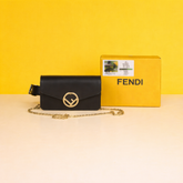 Street Style Sling Waist Bag With OG Box & Dust Bag (Black-811)