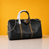 Boslo Black Duffle Bag for travelling