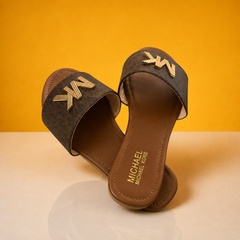 Flat Sandals for women (Brown)