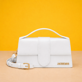 Le Bambino With OG Box Dust Bag & Sling Belt (White - 1171)