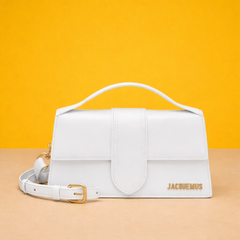 Le Bambino With OG Box Dust Bag & Sling Belt (White - 1171)