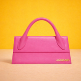 Le Chiquito Long Handle With OG Box Dust Bag & Sling Belt (Pink - 287)