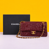 Premium Limited Edition Bag With OG Box & Dust Bag (Wine-1210)