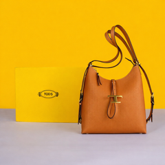 Small T Timeless shoulder bag - Tan