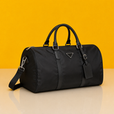 Premium Duffle Bag With Dust Bag (Black - 1138)