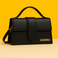 Grand Bambino Small Leather Tote Bag – Black | Mini Hand & Shoulder Carry