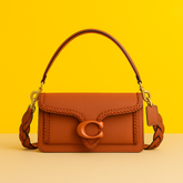 Elite Quality Shoulder Bag (Brown) — With OG Box, Dust Bag & 2 Belts