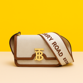 Road Sling Bag With OG Box & Dust Bag & 2 Belts (White-792)