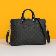 M40566 Briefcase, Explorer, Gray, multicolor (gray / black)