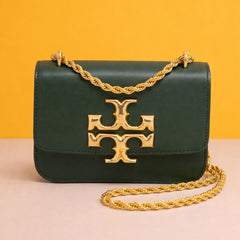 Eleanor Premium Quality Shoulder Bag With OG Box & Dust Bag (Green - 565)