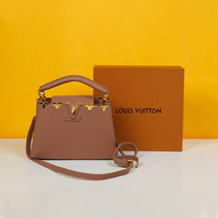 Premium Quality Leather Bag With OG Box & Dust Bag & Extra Shoulder Strap