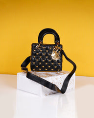 Cannage Butterfly Exceptional Quality With OG Box & Dust Bag (Black-711)