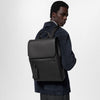 Sleek Cut-Corner Minimalist Backpack with Front Zip Pocket