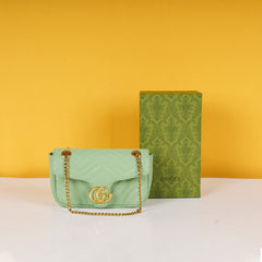Shoulder Bag With OG Box & Dust Bag (Green-536)