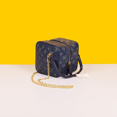 Limited Edition 2025 New Square Bag With Dust Bag (Navy Green - 964)