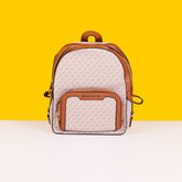 Medium Backpack with dust bag (White)