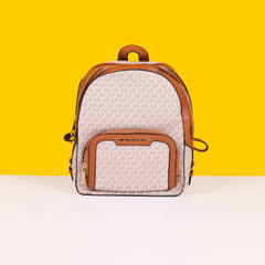 Medium Backpack with dust bag (White)