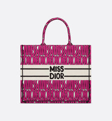 Medium Miss Book Tote Pink