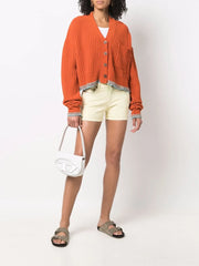 Leather Shoulder bag with strap (White)