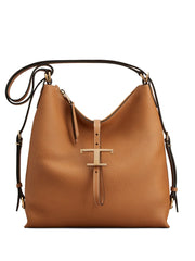 Small T Timeless shoulder bag - Tan