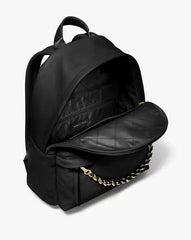 Premium Leather Slater Small Backpack (Black)