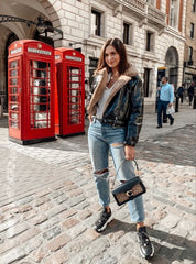 Leather Shoulder Bag With OG Box & Dust Bag (Printed_Black-244)