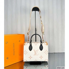 M24533 On The Go Premium Pochette With OG Magnetic Box & Dust Bag - Coin Pouch (White Cream - 966)