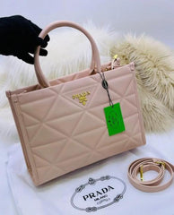 Symbole Large Tote Bag With Dust Bag (Pink-404)